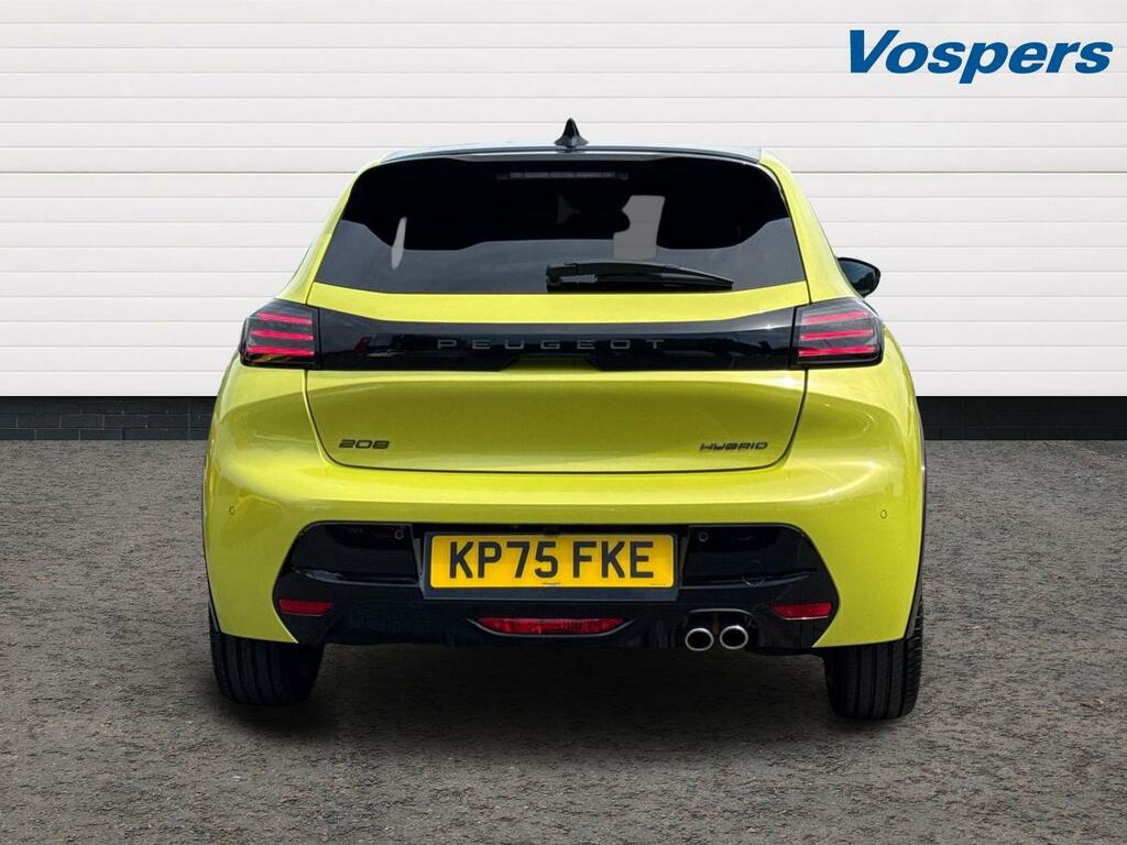 Peugeot 208 1.2 Hybrid 145 Gt E-dsc6 KP75FKE Yellow #6