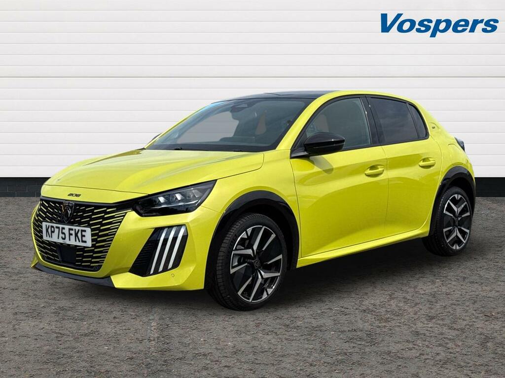 Peugeot 208 1.2 Hybrid 145 Gt E-dsc6 KP75FKE Yellow #3