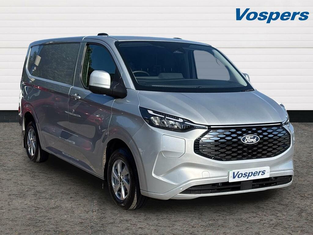 Ford Transit Custom 100Kw 65Kwh H1 Van Limited Silver