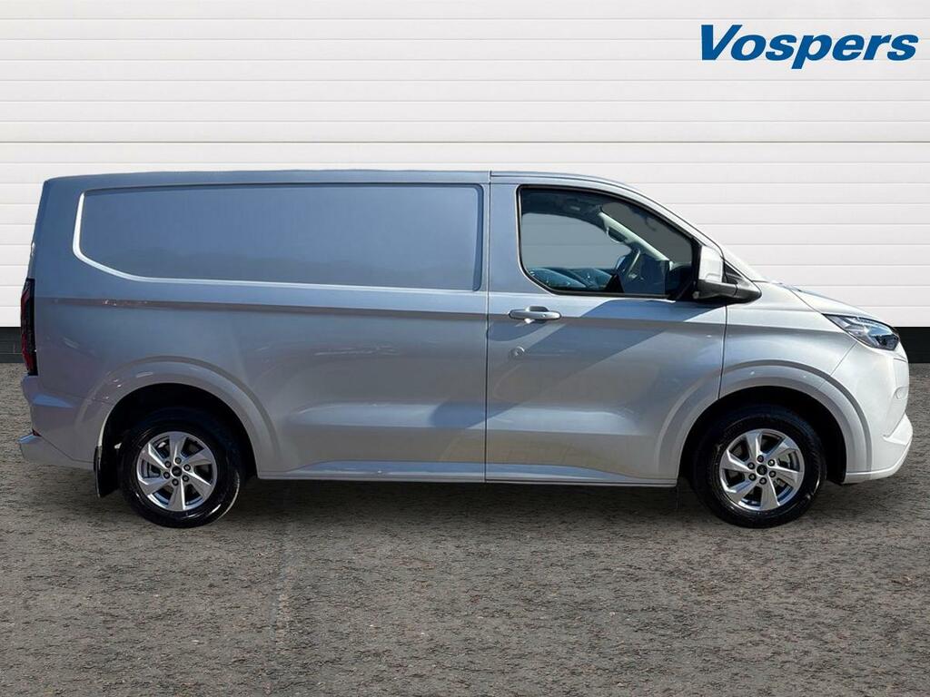 Ford Transit Custom 100Kw 65Kwh H1 Van Limited WG26OFB Silver #2