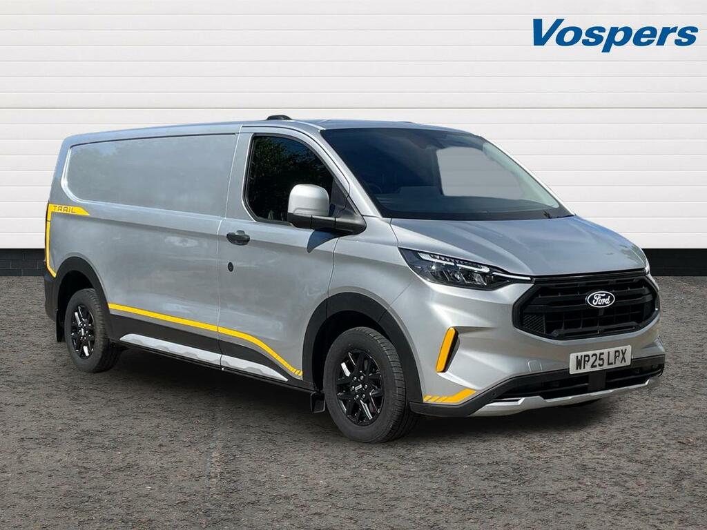 Ford Transit Custom 2.0 Ecoblue 136Ps H1 Van Trail Silver