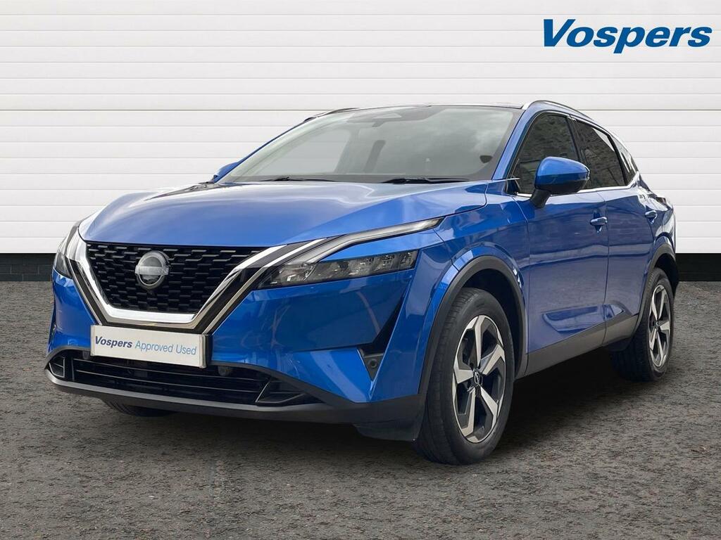 Nissan Qashqai 1.3 Dig-t Mh N-connecta Glass Roof DX23YBF Blue #3