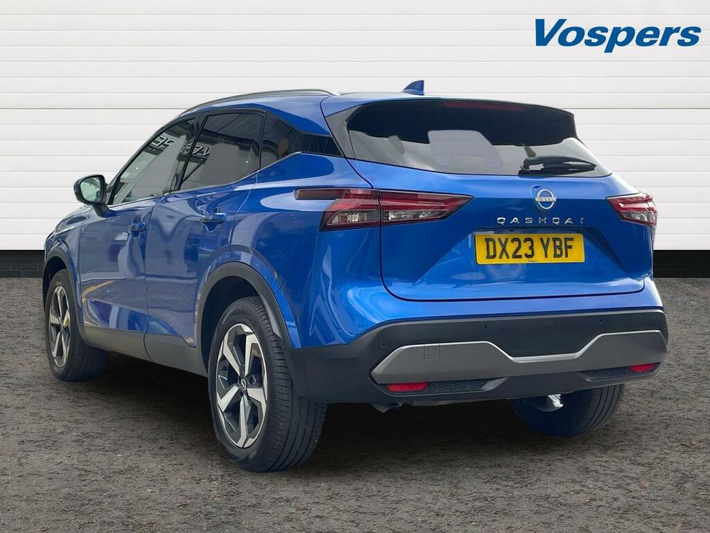 Nissan Qashqai 1.3 Dig-t Mh N-connecta Glass Roof DX23YBF Blue #5