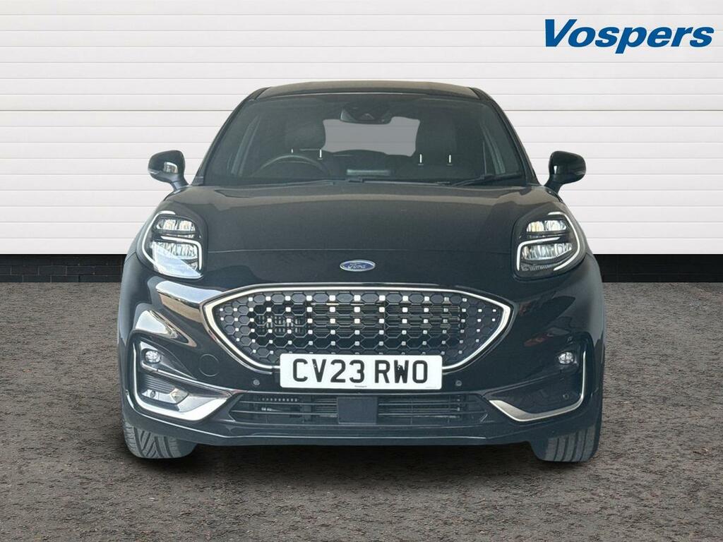 Ford Puma 1.0 Ecoboost Hybr Mhev 155 St-line Vignale Dct CV23RWO Black #2