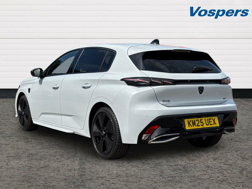 Peugeot 308 1.2 Hybrid 136 Gt E-dsc6 KM25UEX White #5