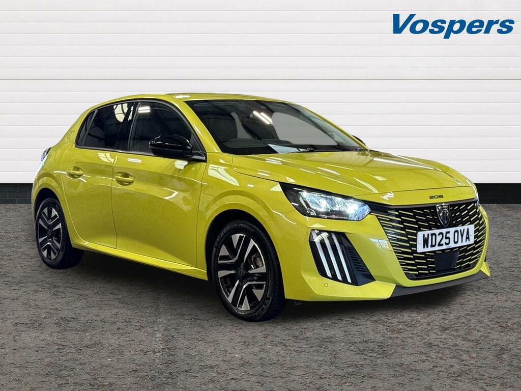 Peugeot 208 1.2 Puretech 100 Allure Yellow