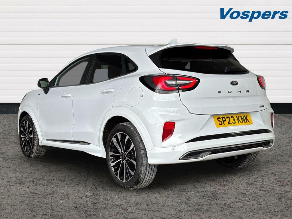 Ford Puma 1.0 Ecoboost Hybrid Mhev 155 St-line Vignale SP23KNK White #5