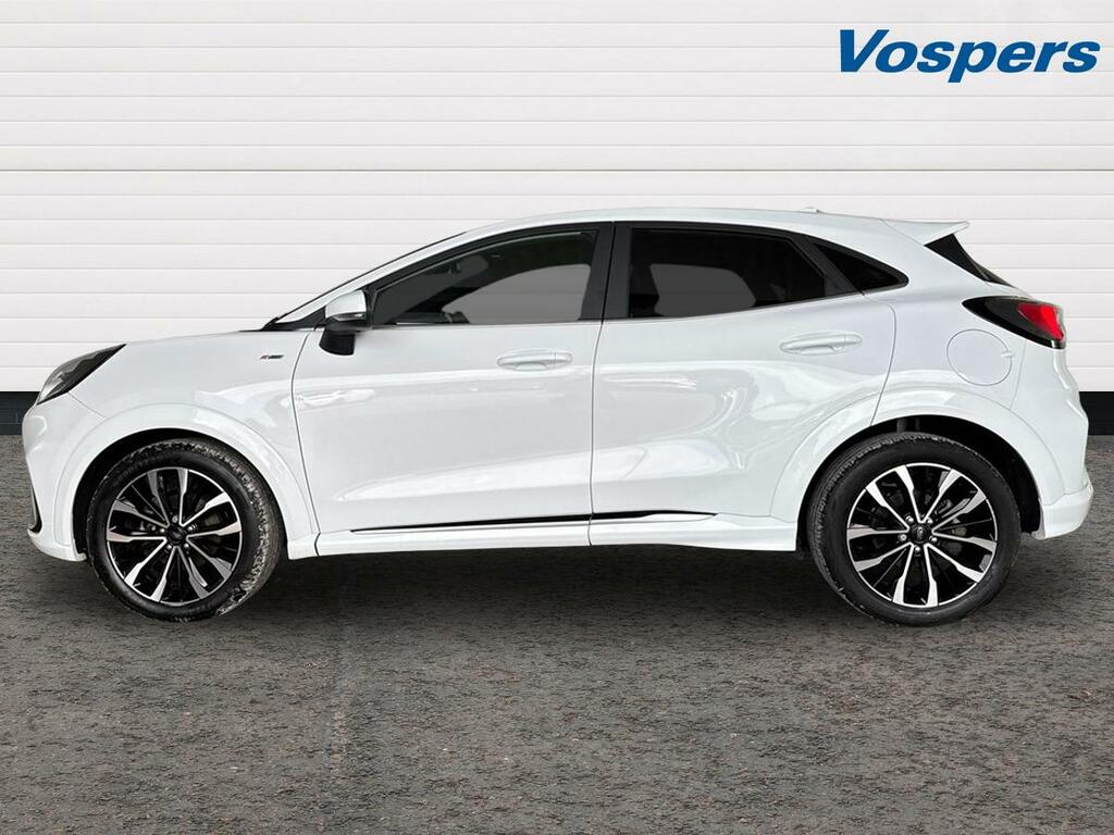 Ford Puma 1.0 Ecoboost Hybrid Mhev 155 St-line Vignale SP23KNK White #4