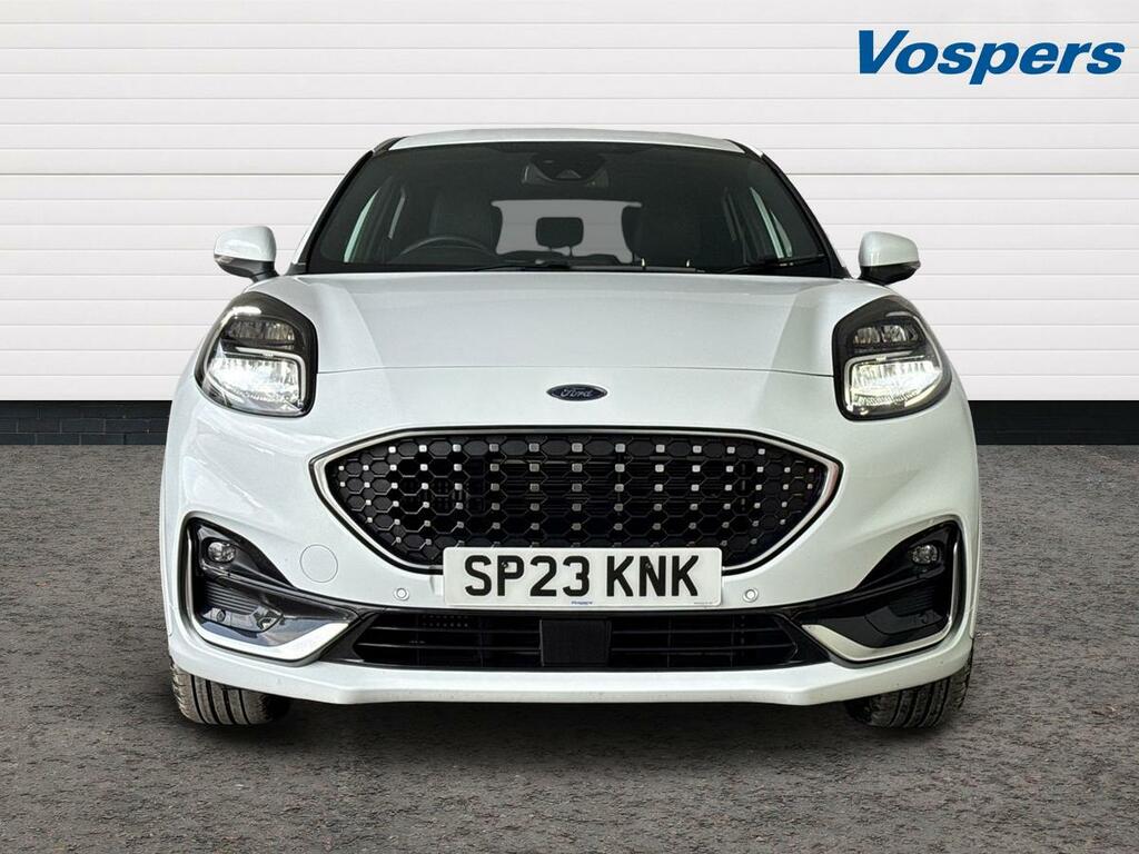 Ford Puma 1.0 Ecoboost Hybrid Mhev 155 St-line Vignale SP23KNK White #2