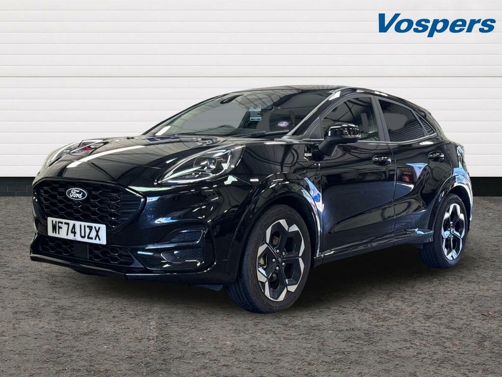 Ford Puma 1.0 Ecoboost Hybrid Mhev 155 St-line X Dct WF74UZX Black #3
