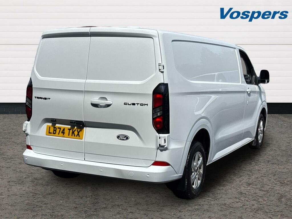 Ford Transit Custom 2.0 Ecoblue 136Ps H1 Van Limited LB74TKX White #3