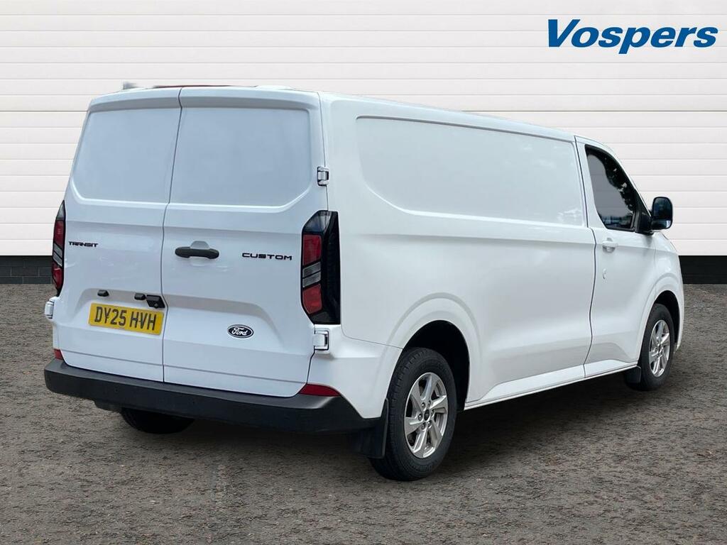 Ford Transit Custom 2.0 Ecoblue 136Ps H1 Van Limited DY25HVH White #3