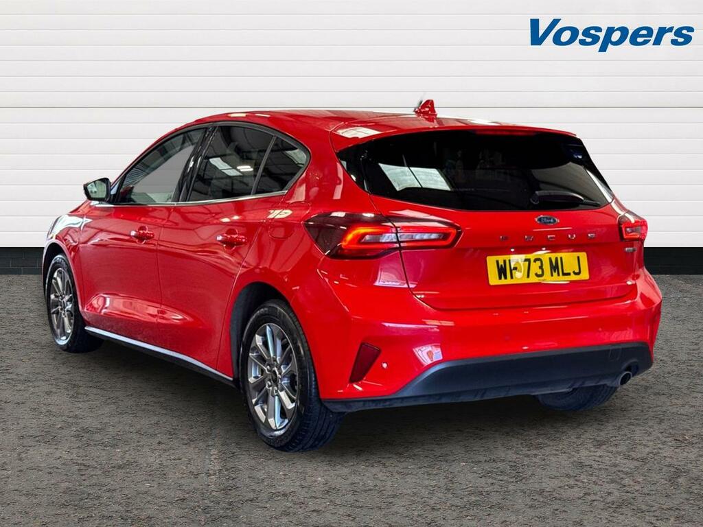 Ford Focus 1.0 Ecoboost Hybrid Mhev Titanium Design WF73MLJ Red #5