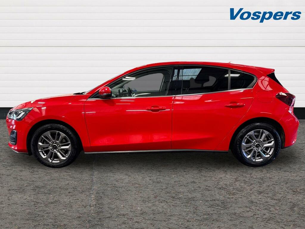 Ford Focus 1.0 Ecoboost Hybrid Mhev Titanium Design WF73MLJ Red #4