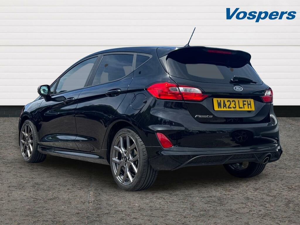 Ford Fiesta 1.0 Ecoboost St-line WA23LFH Black #5