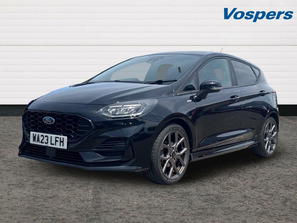 Ford Fiesta 1.0 Ecoboost St-line WA23LFH Black #3