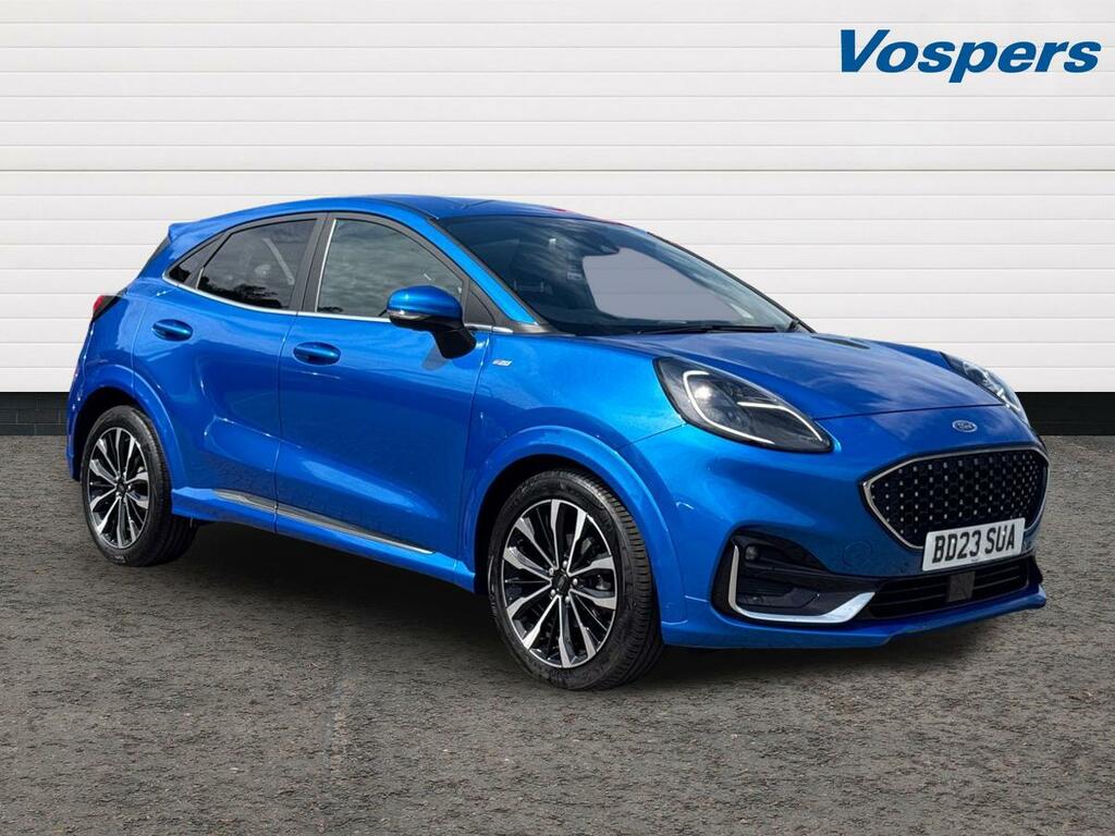 Ford Puma 1.0 Ecoboost Hybrid Mhev 155 St-line Vignale Blue
