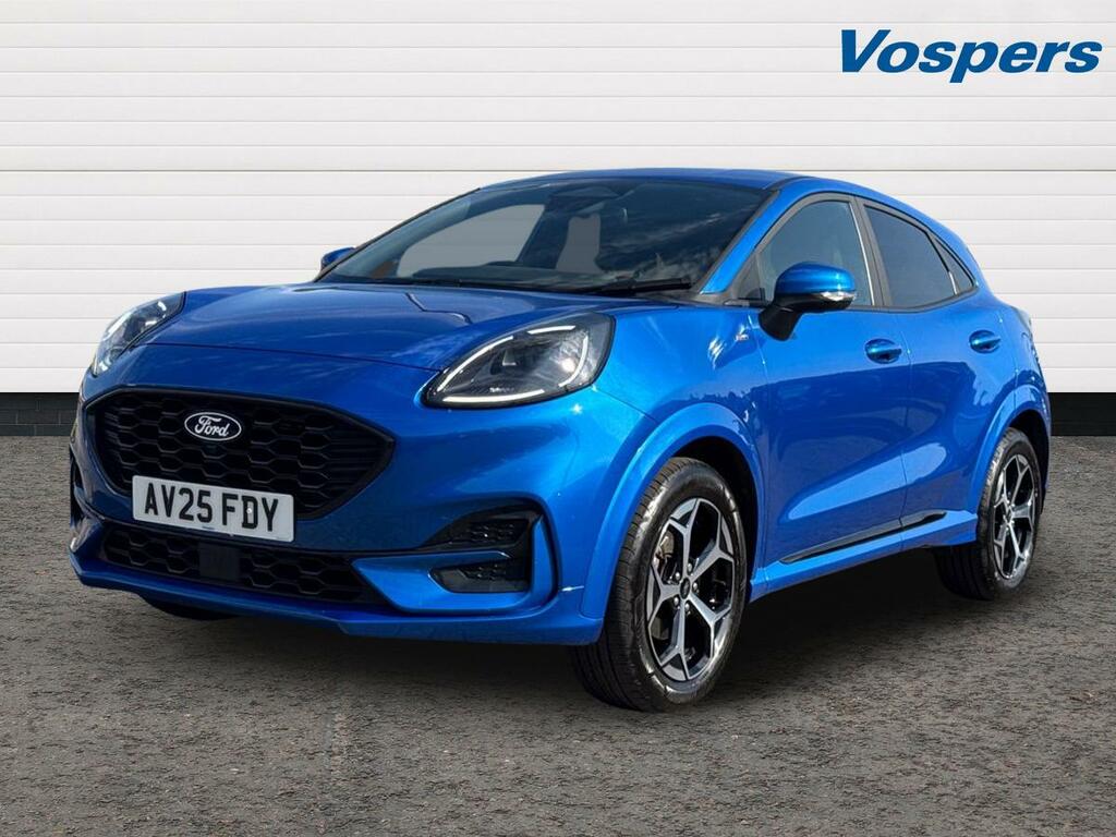 Ford Puma 1.0 Ecoboost Hybrid Mhev St-line AV25FDY Blue #3