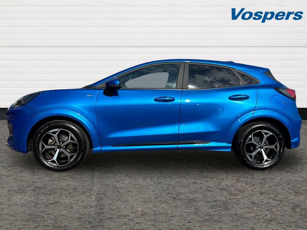 Ford Puma 1.0 Ecoboost Hybrid Mhev St-line AV25FDY Blue #4