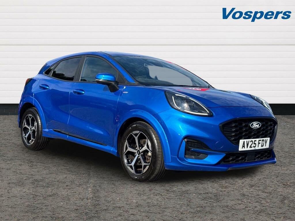 Ford Puma 1.0 Ecoboost Hybrid Mhev St-line AV25FDY Blue