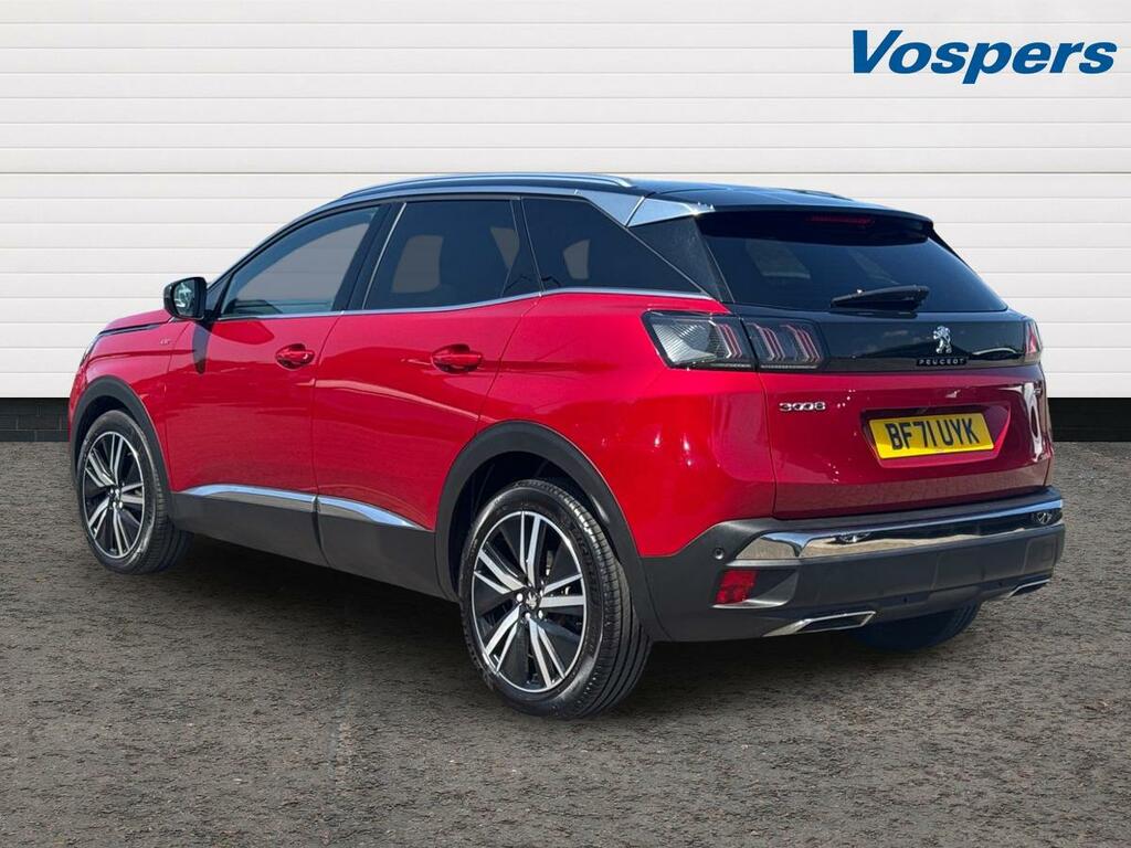 Peugeot 3008 1.6 Puretech 180 Gt Premium Eat8 Red #5