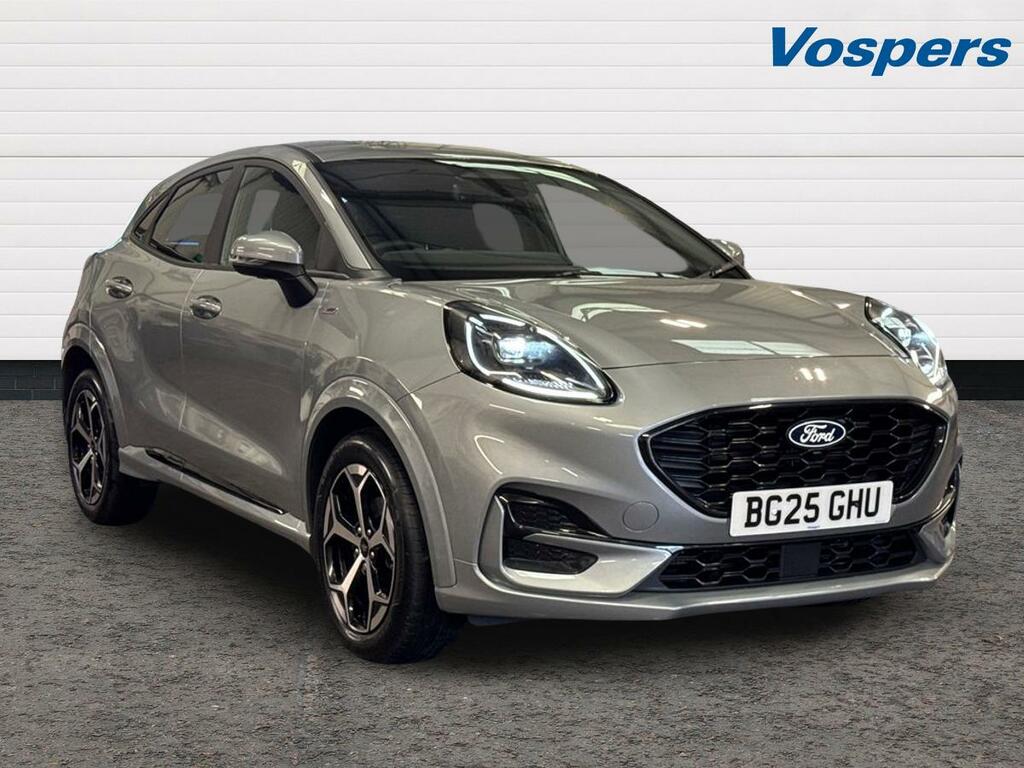 Ford Puma 1.0 Ecoboost Hybrid Mhev St-line BG25GHU Silver