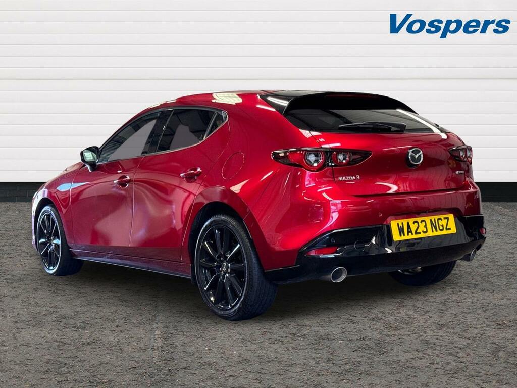 Mazda 3 2.0 E-skyactiv X Mhev 186 Gt Sport Tech Ed Red #5