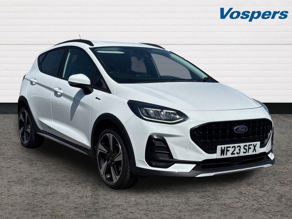 Ford Fiesta 1.0 Ecoboost Hybrid Mhev 125 Active WF23SFX White