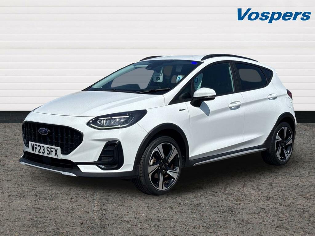 Ford Fiesta 1.0 Ecoboost Hybrid Mhev 125 Active WF23SFX White #3