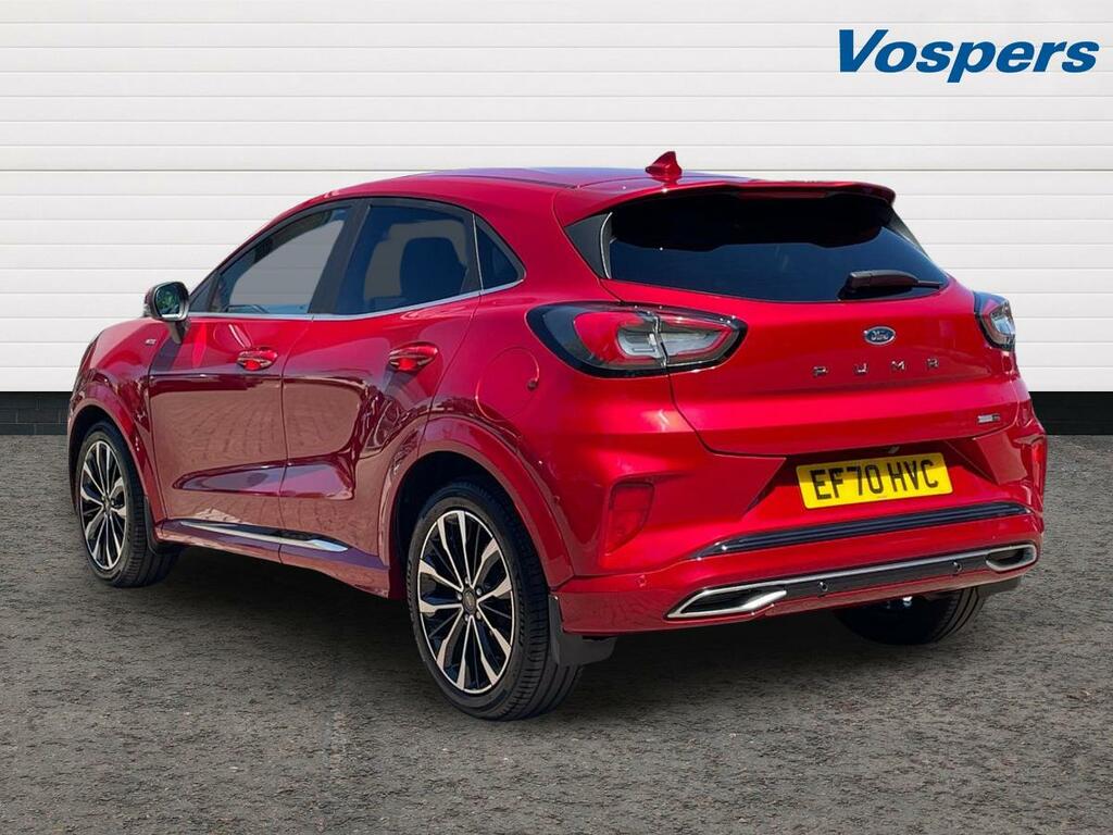 Ford Puma 1.0 Ecoboost Hybrid Mhev 155 St-line Vignale EF70HVC Red #5