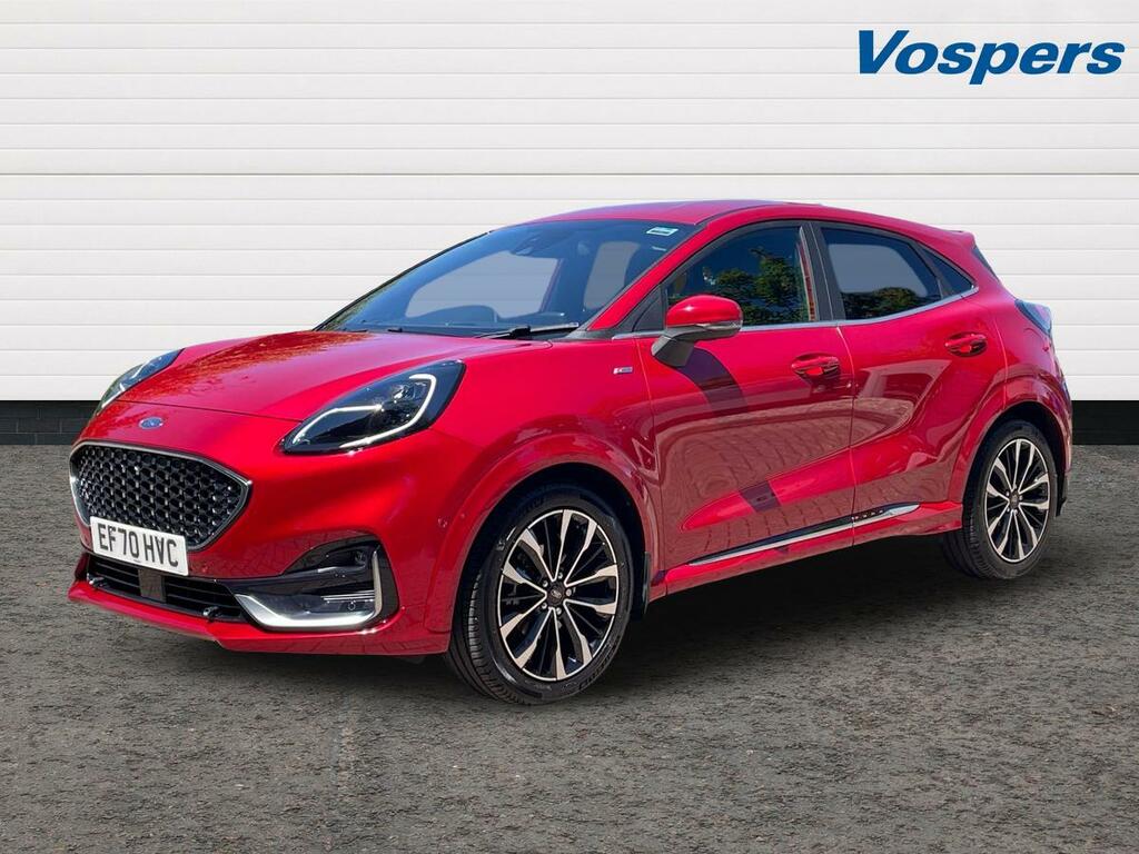 Ford Puma 1.0 Ecoboost Hybrid Mhev 155 St-line Vignale EF70HVC Red #3