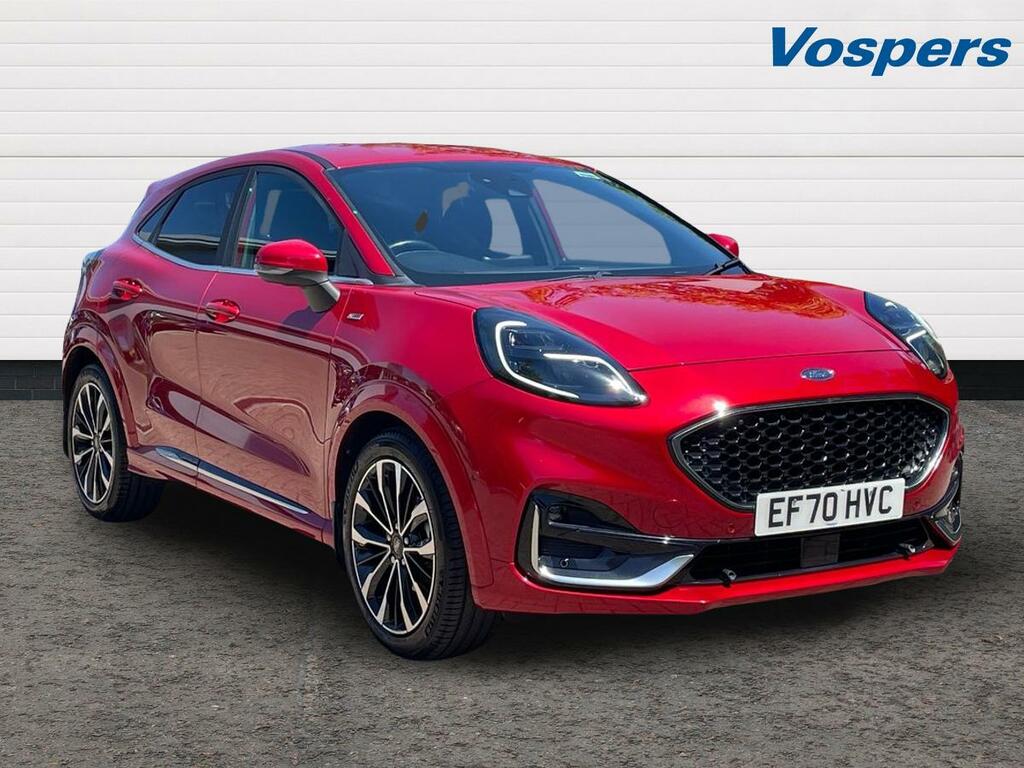 Ford Puma 1.0 Ecoboost Hybrid Mhev 155 St-line Vignale Red