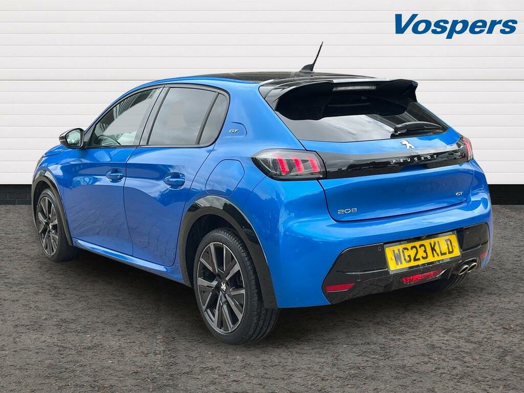 Peugeot 208 1.2 Puretech 130 Gt Eat8 WG23KLD Blue #5
