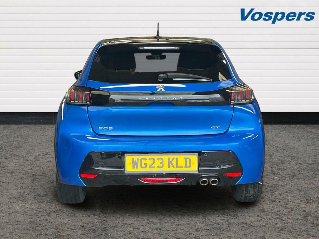 Peugeot 208 1.2 Puretech 130 Gt Eat8 WG23KLD Blue #6