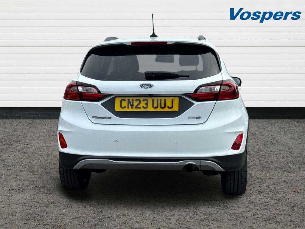 Ford Fiesta 1.0 Ecoboost Hbd Mhev 125 Active X CN23UUJ White #6