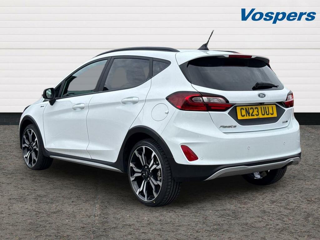 Ford Fiesta 1.0 Ecoboost Hbd Mhev 125 Active X CN23UUJ White #5