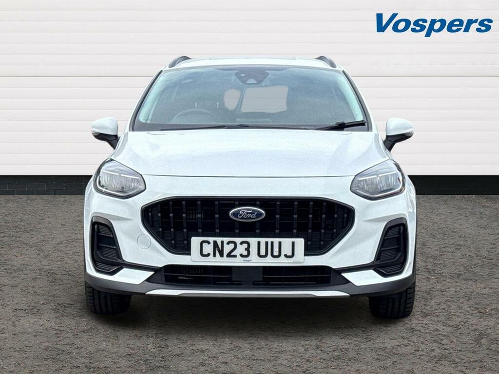 Ford Fiesta 1.0 Ecoboost Hbd Mhev 125 Active X CN23UUJ White #2