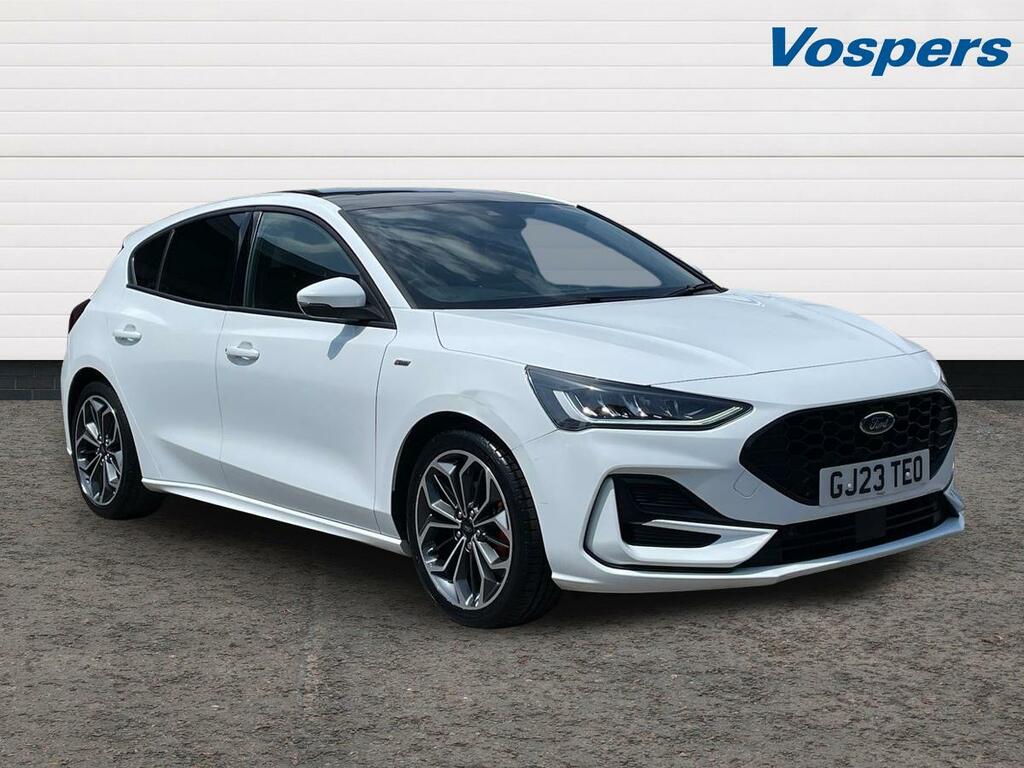 Ford Focus 1.0 Ecoboost Hybrid Mhev 155 St-line X White