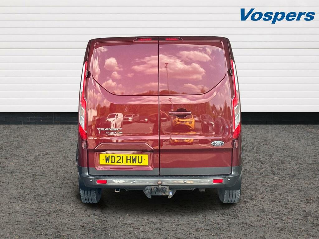 Ford Transit Custom 2.0 Ecoblue 170Ps Low Roof Dcab Active Van WD21HWU Red #4