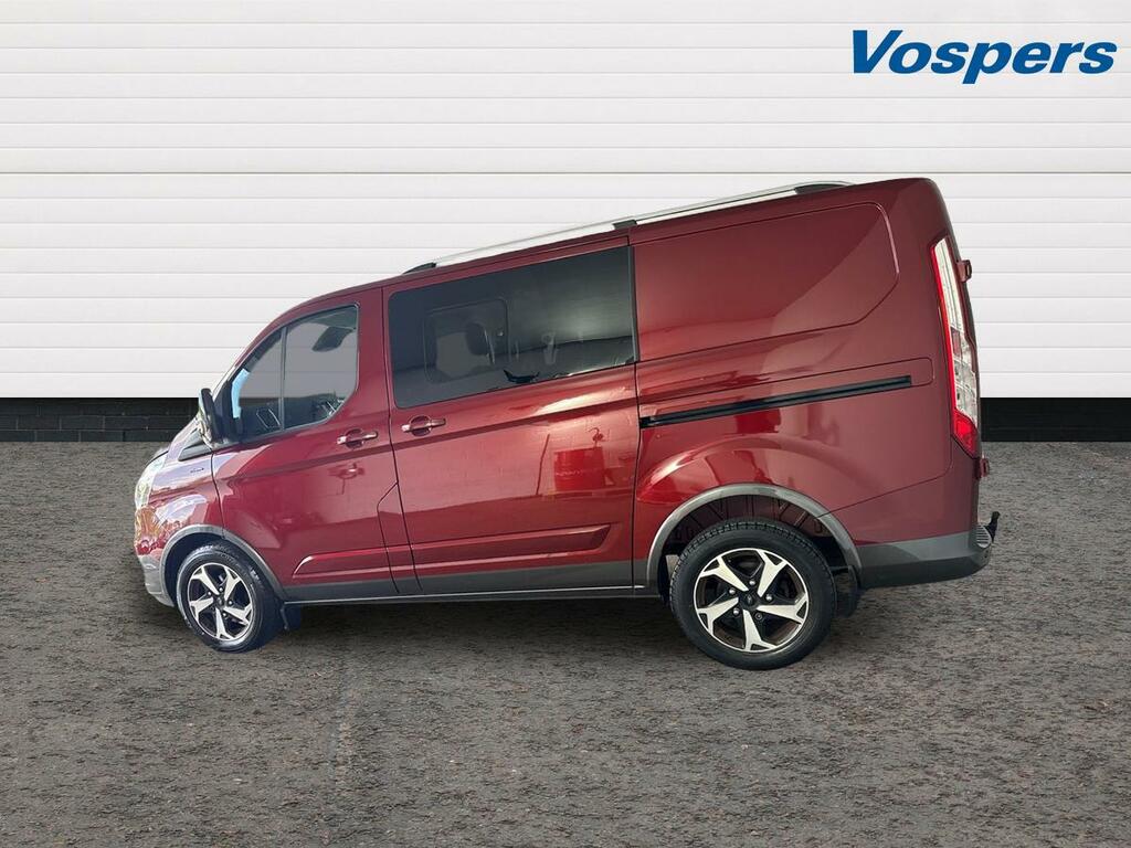 Ford Transit Custom 2.0 Ecoblue 170Ps Low Roof Dcab Active Van WD21HWU Red #6