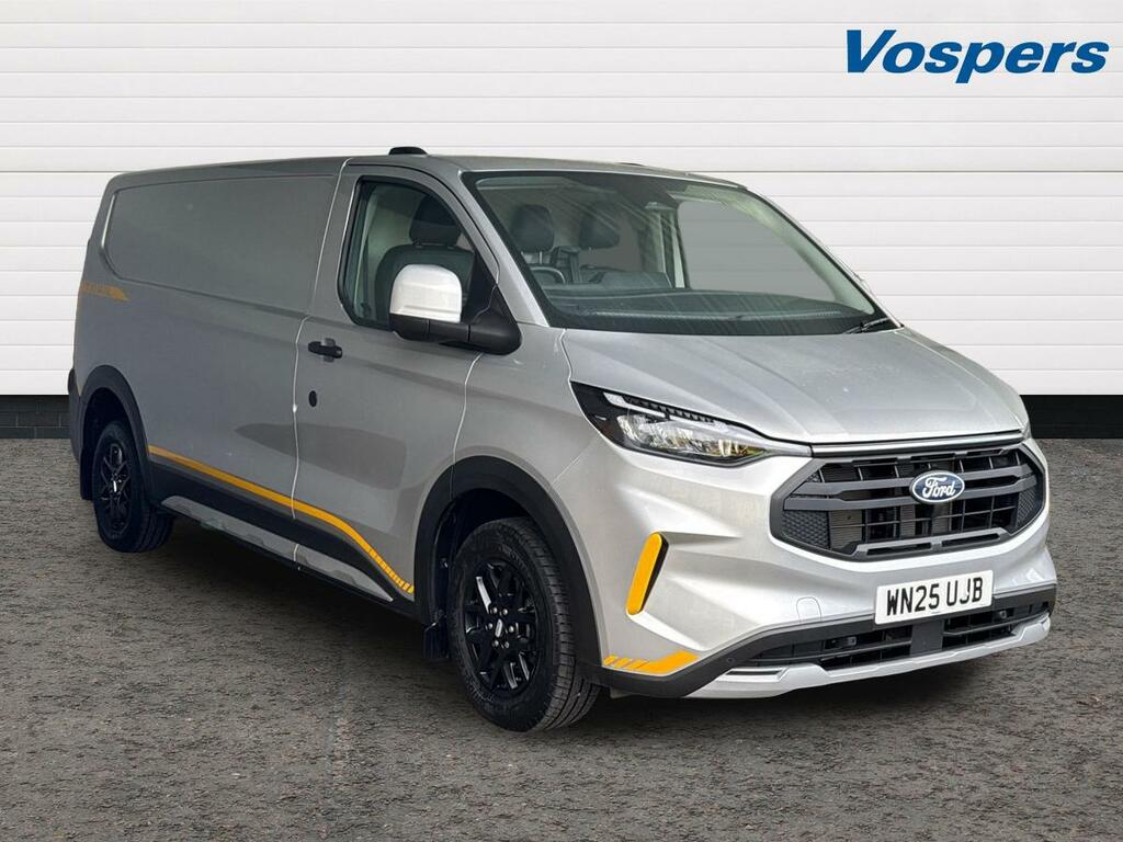 Ford Transit Custom 2.0 Ecoblue 136Ps H1 Van Trail Silver