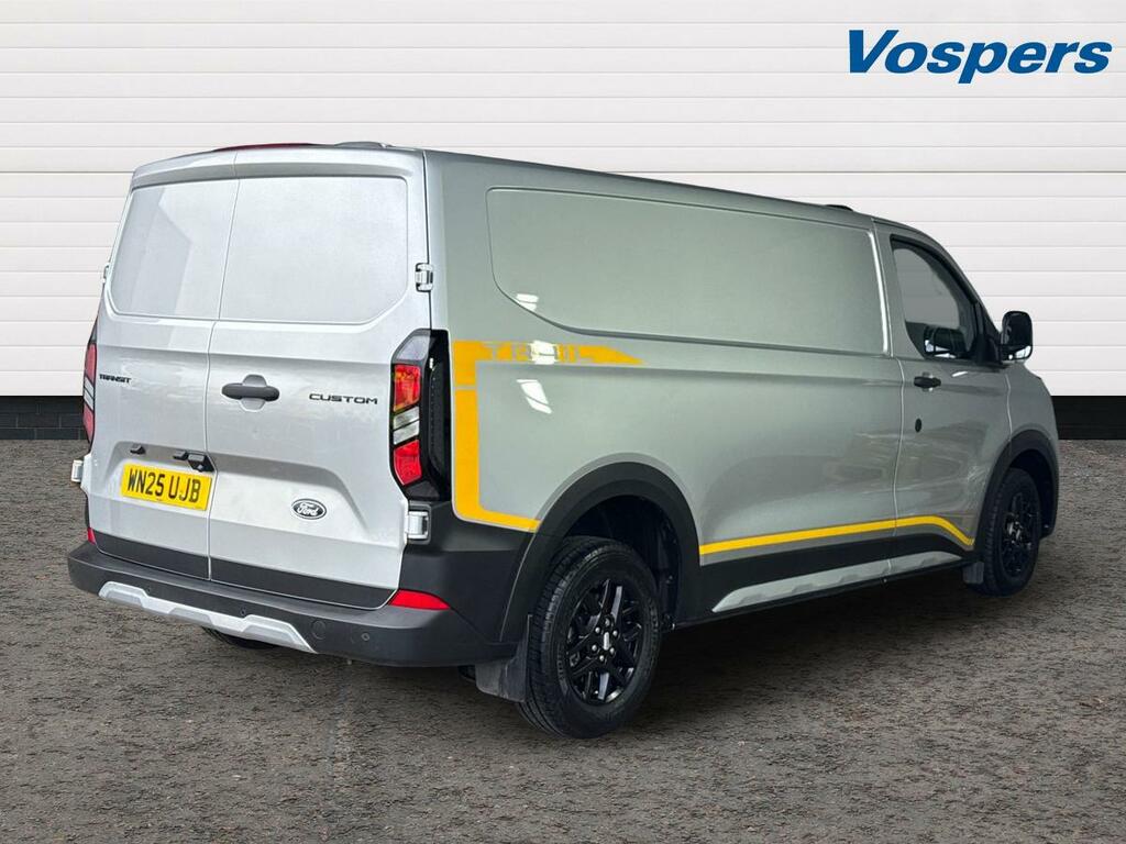 Ford Transit Custom 2.0 Ecoblue 136Ps H1 Van Trail WN25UJB Silver #3