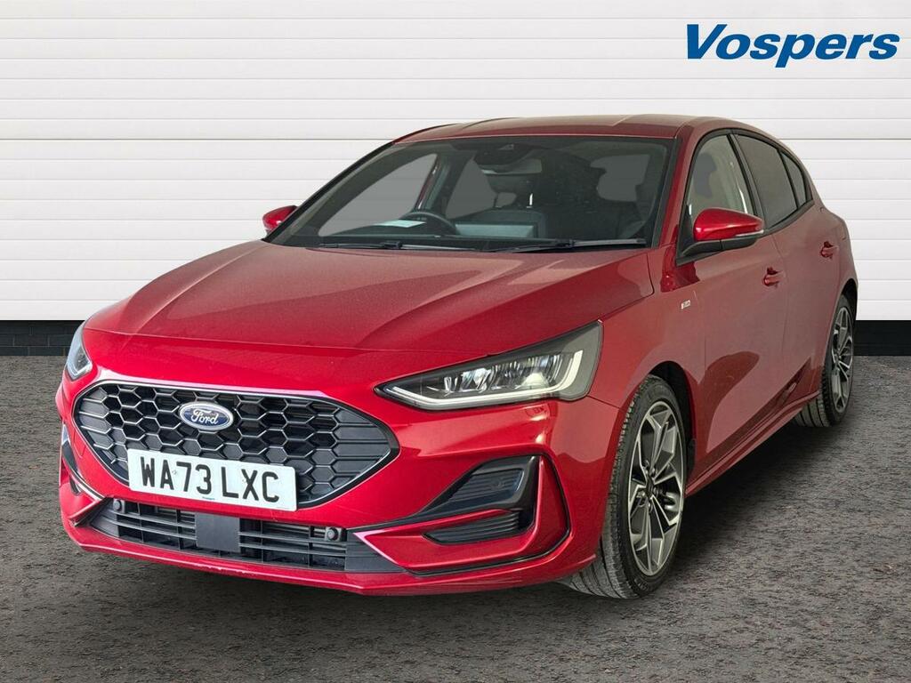 Ford Focus 1.0 Ecoboost Hybrid Mhev St-line X WA73LXC Red #3