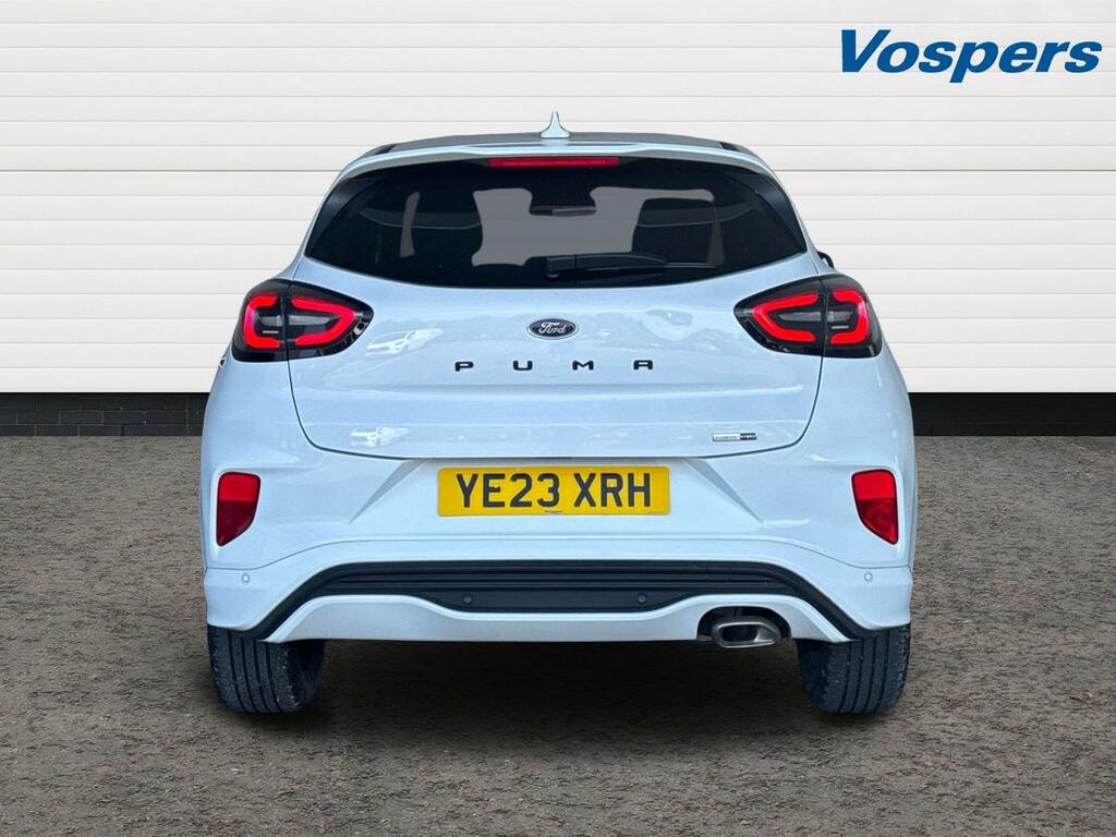 Ford Puma 1.0 Ecoboost Hybrid Mhev 155 St-line X YE23XRH White #6