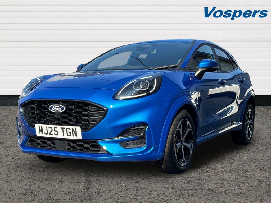 Ford Puma 1.0 Ecoboost Hybrid Mhev St-line MJ25TGN Blue #3