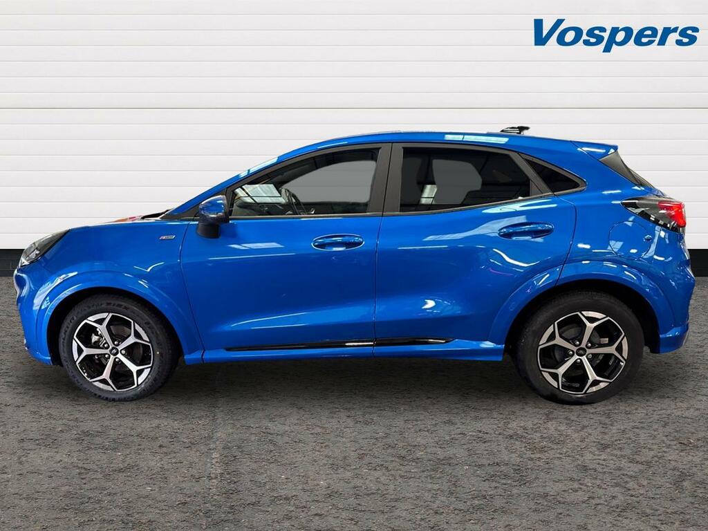 Ford Puma 1.0 Ecoboost Hybrid Mhev St-line MJ25TGN Blue #4