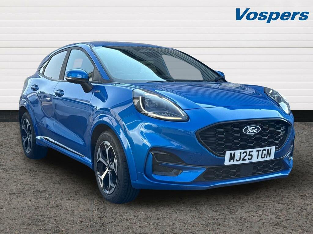 Ford Puma 1.0 Ecoboost Hybrid Mhev St-line MJ25TGN Blue