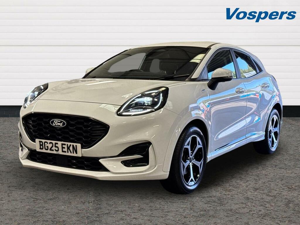 Ford Puma 1.0 Ecoboost Hybrid Mhev St-line BG25EKN White #3