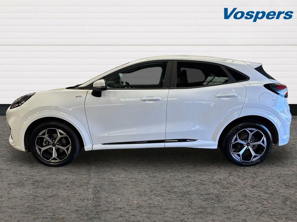 Ford Puma 1.0 Ecoboost Hybrid Mhev St-line BG25EKN White #4