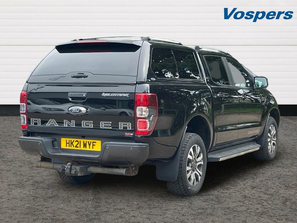 Ford Ranger Pick Up Double Cab Wildtrak 2.0 Ecoblue 213 HK21WYF Black #3